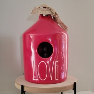 Rae Dunn LOVE Birdhouse